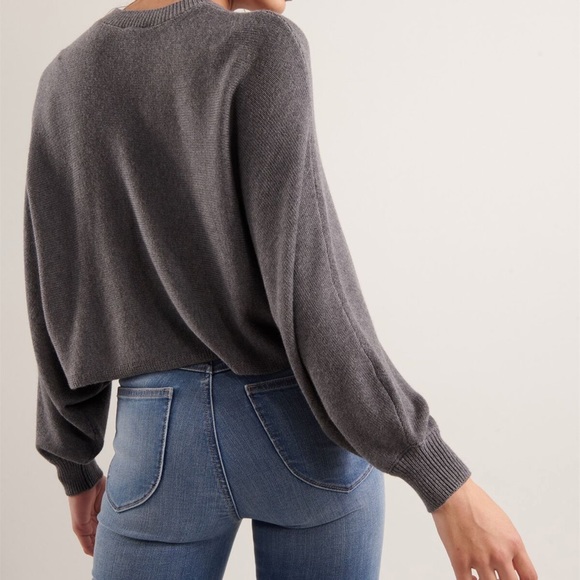 Knit cropped sweater - Picture 2 of 5